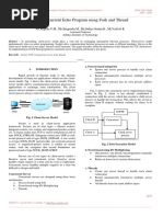 TCP Concurrent Echo Program Using Fork and Thread: Ms - Rupilaa V.M., Ms - Sangeetha M., MR - Sathya Seelan K., MR - Vadivel R