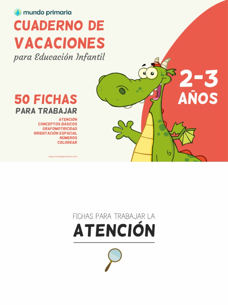 Cuaderno Vacaciones Infantil 1 Pdf Pdf