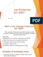 Consumer Protection Act 2007