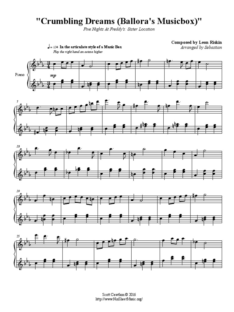 Five Nights at Freddys Sister Location Crumbling Dreams Balloras