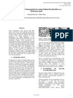 Synthesis of Silver Nanoparticles Using Sodium Borohydride