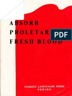 Absorb Proletarian Fresh Blood - 1968