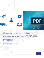 Communication Network Dependencies For ICS/SCADA Systems - WP2016 3-1 2 ICS SCADA Dependencies