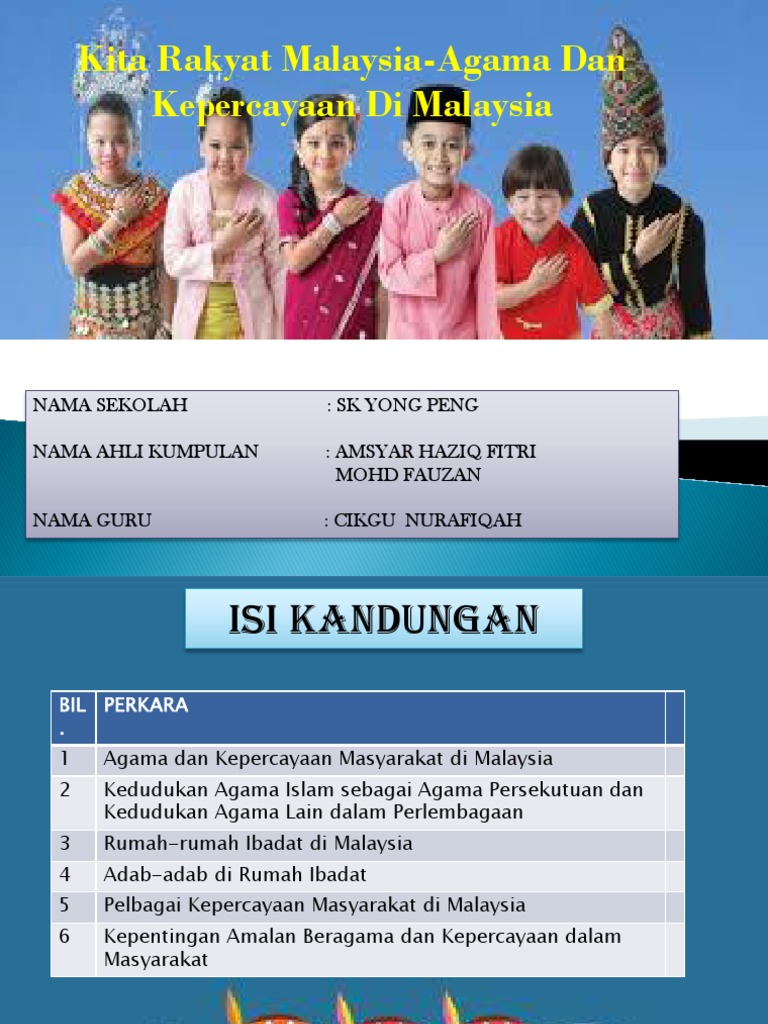 Kerja Kursus Sejarah Tahun 6