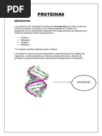 PROTEINAS - QUIMICA