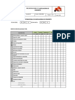 Preoperacional de Mezcladora de Concreto