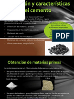 Fabricación y Características Del Cemento