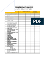 Sarana Dan Prasarana Yang Dibutuhkan Pokja SKP