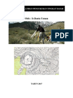 Tahapan Pelaksanaan Survey Topografi