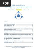 FAQ Industry Professional On Teamcenter Training