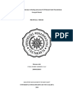 Dokumen Proposal Thesis Kepuasan Pasien Jamkesmas Terhadap Pelayanan IGD Rumah Sakit Panembahan Senopati Bantul