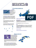 Las constelaciones zodiacales están localizadas lado a lado a lo largo de la eclíptica