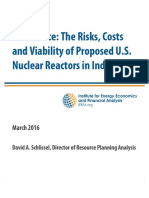 Bad Choice: The Risks Costs and Viability of Proposed US Nuclear Reactors in India