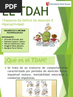 EL TDAH-Trastorno de Déficit de Atención E Hiperactividad