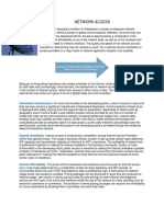 Network Access: Information Infrastructure