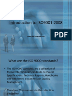 Introduction To ISO 9001 2008