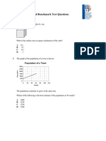 Sample International Benchmark Test Questions: Class 9 Mathematics