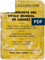 La Conquista Del Título Mundial de Ajedrez - Editorial SOPENA PDF