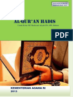 Al-Quran Hadis Xii Buku Siswa 2013