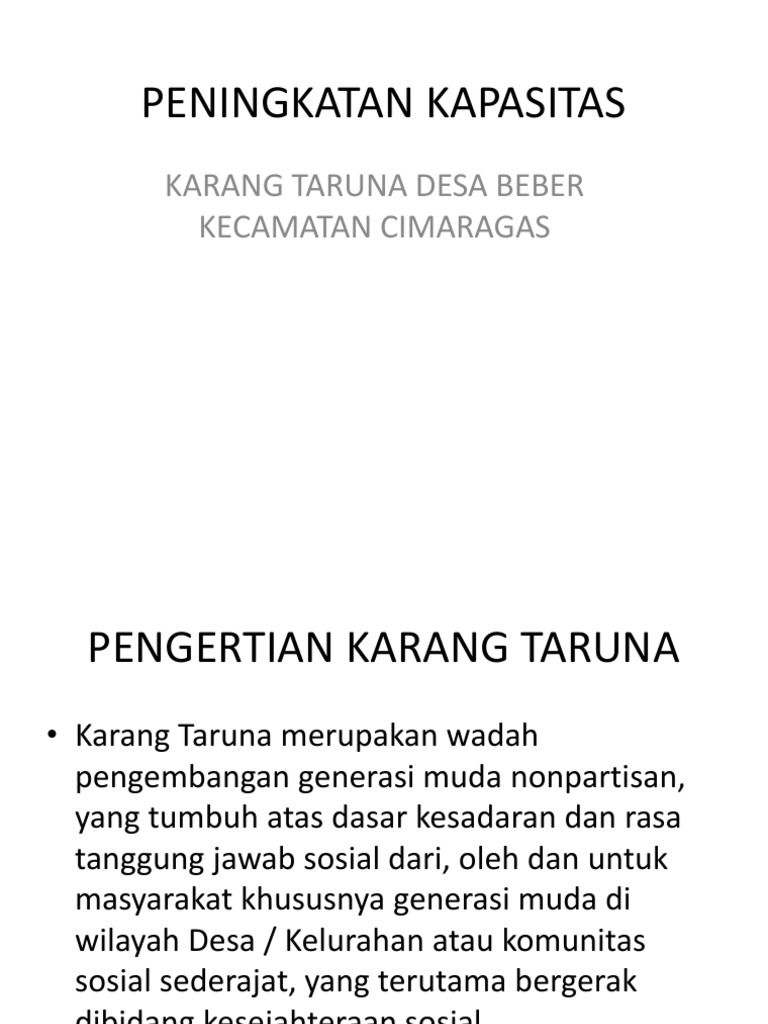 Kegiatan Sosial untuk Lansia yang Dilakukan oleh Karang Taruna