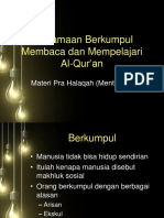 01 Keutamaan Berkumpul Membaca Dan Mempelajari Al-Qur'an