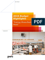 PwC_2018 Budget Highlights