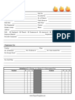 Fire Drill Report