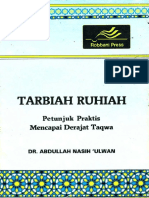 Tarbiah Ruhiah (Petunjuk Praktis Mencapai Derajat Taqwa) - DR Abdullah Nasih 'Ulwan