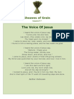 The Voice of Jesus - Sheaves of Grain - 47 