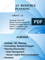 Human Resource Planning: Group - Ii