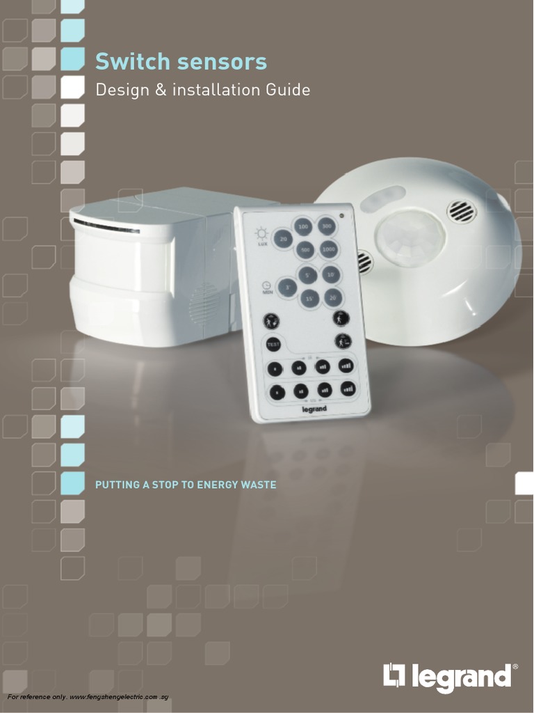 Legrand Switch Sensors PDF Lighting Switch