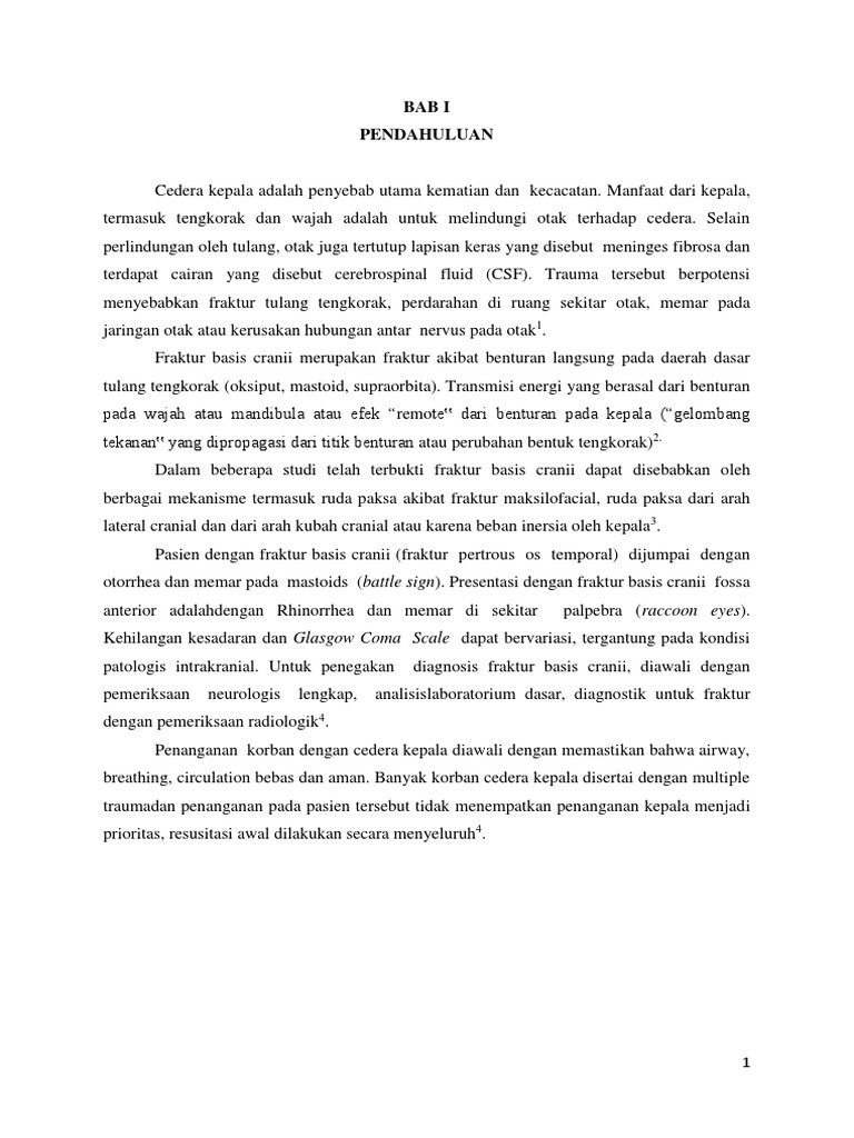 Basilar Skull Fracture PDF