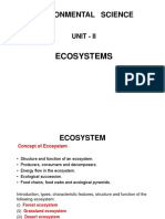 Unit II - ECOSYSTEM