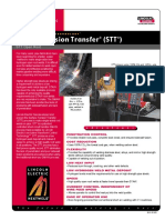 Surface Tension Transfer (STT) : Application