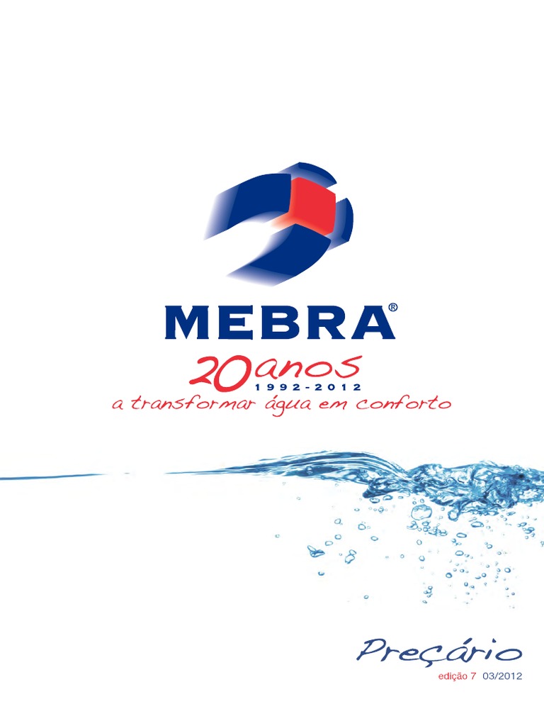 Tabela Preços Mebra 2012 PDF | PDF | Torneira | Chuveiro