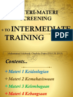 Materi-Materi Screening LK