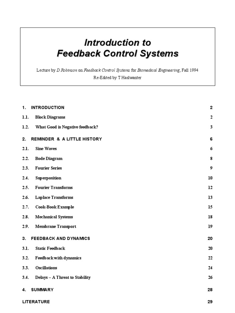 Control Systems | PDF