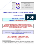 Wes-Gauteng-nuusbrief 2010-08