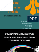 Pemanfaatan Limbah Lumpur Pengolahan Air Sebagai Bahan Pembuatan