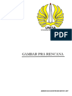 Gambar Pra Rencana