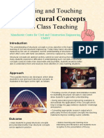 Structural Concepts: Seeing and Touching in Class Teaching