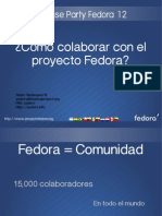 ¿Cómo Colaborar Con Fedora?