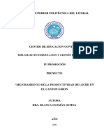 1.mejoramiento de La Producciòn de Leche en El Canton Giron