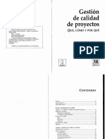 Kenneth H. Rose-Gestión de Calidad de Proyectos. Qué, Cómo y Por Qué-Editorial Panamericana (2008) PDF