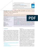 Hypoglycemic Activity of Bougainvillea Spectabilis Stem Bark in Normal and Alloxan-Induced Diabetic Rats