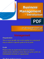 Introduction to Management - Class