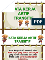 b9 Kata Kerja Aktif Transitif