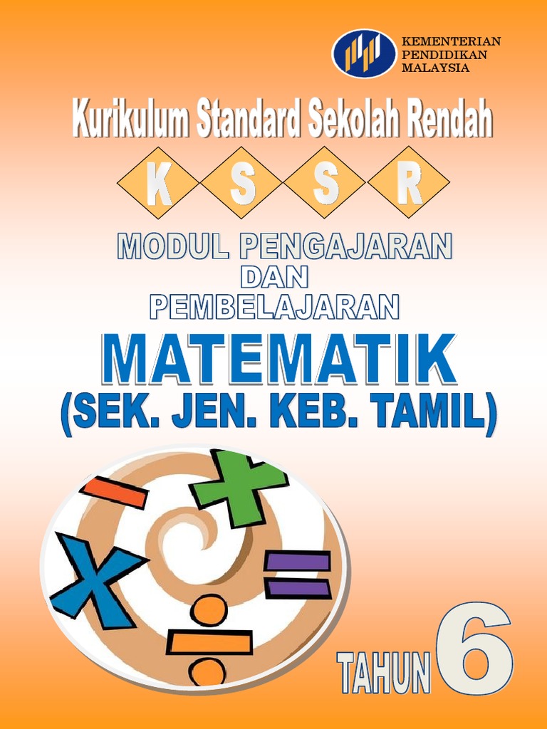 Modul PDP Matematik Tahun 6 SJKT