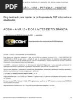 Acgih Traduzida Abho | PDF | Brasil | Science