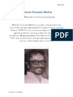 Mahesh Chandra Mehta: Meet Patel